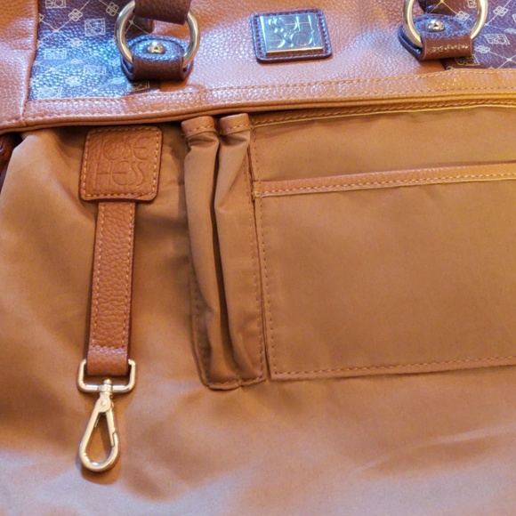 Jose Hess Carmel Chocolate  Large Satchel Bag - Picture 4 of 8